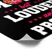 Cheer Cheerleading Moeder Moeder Cheerleading Moed Poster (Hoek)