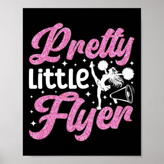 Cheer Cheerleading Pretty Little Flyer _4 Poster (Voorkant)
