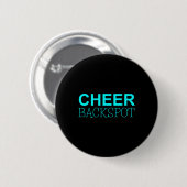 Cheer Ckspot Cheerleading Ronde Button 5,7 Cm (Voorkant /achterkant)