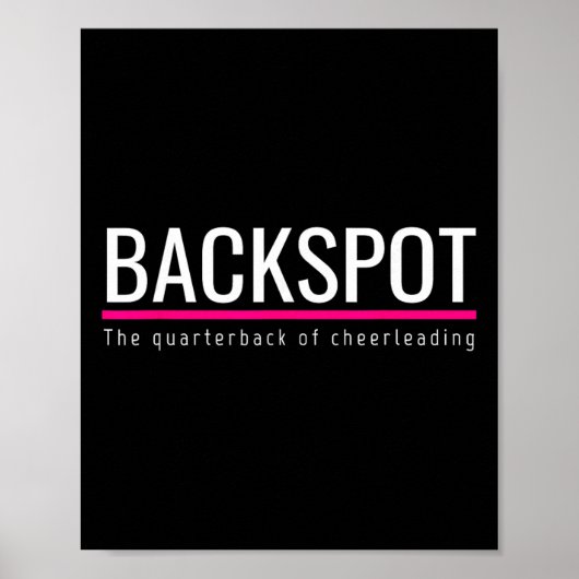 Cheer Ckspot Het Kwartier Van Cheerleading Poster (Voorkant)
