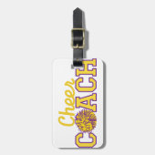 Cheer Coach Bagagelabel (Voorkant verticaal)