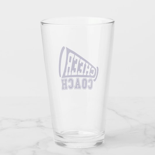 Cheer Coach Beer Glas (Achterkant)