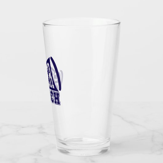 Cheer Coach Beer Glas (Links)