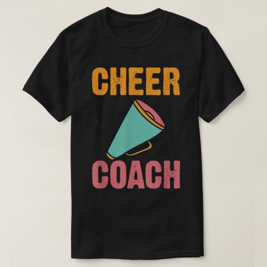 Cheer Coach Cheerlead T-shirt (Design voorkant)