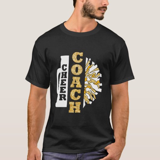 Cheer Coach Cheerleader Coach Cheerlead Coach T-shirt (Voorkant)