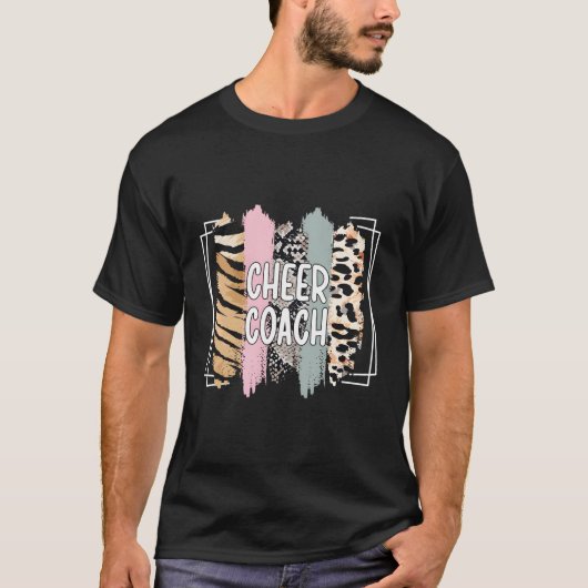 Cheer Coach Cheerleader Coach T-shirt (Voorkant)