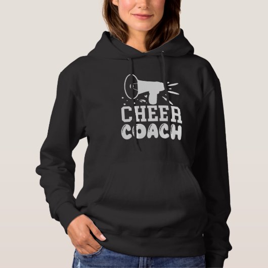 Cheer Coach Cheerleader Hoodie (Voorkant)