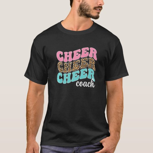 Cheer Coach Cheerleading Coach Cheerleader Coach   T-shirt (Voorkant)