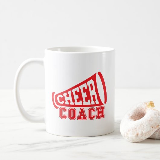 Cheer Coach Coffee Mok (Met donut)