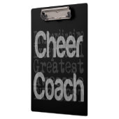 Cheer Coach Extraordinaire Klembord (Links)