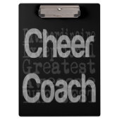 Cheer Coach Extraordinaire Klembord (Voorkant)