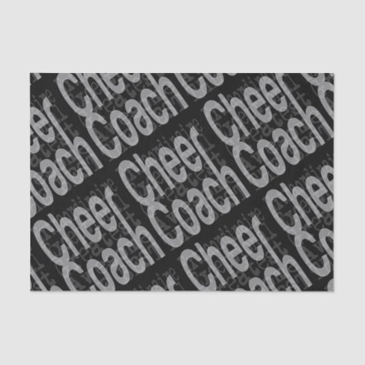 Cheer Coach Extraordinaire Tissuepapier (Voorkant)