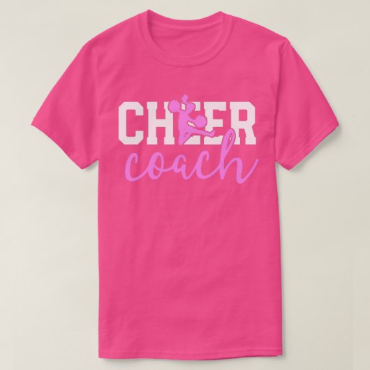 Cheer Coach Gift for Women Cheerleader Shi T-shirt (Design voorkant)