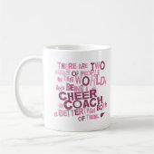 Cheer Coach Gift Koffiemok (Links)