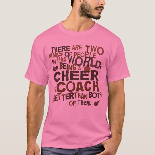 Cheer Coach Gift T-shirt (Voorkant)
