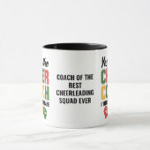 CHEER COACH I Scream Omdat Ik Er Om Geef Funny Aan Mok (Midden)