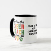 CHEER COACH I Scream Omdat Ik Er Om Geef Funny Aan Mok (Voorkant links)