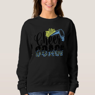 Cheer Coach Leopard Cheerleading Props Cute Cheer Trui