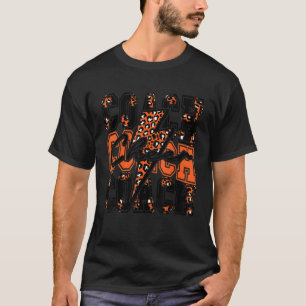 Cheer Coach Lightning Bolt Cheer Leopard Sinaasapp T-shirt
