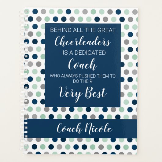Cheer Coach Planner (Voorkant)