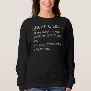 Cheer Coach Squad Cheerleading Cheerleader Go Team Trui