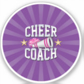 Cheer Coach Sticker (Voorkant)