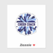 Cheer Coach Sticker (Vel)