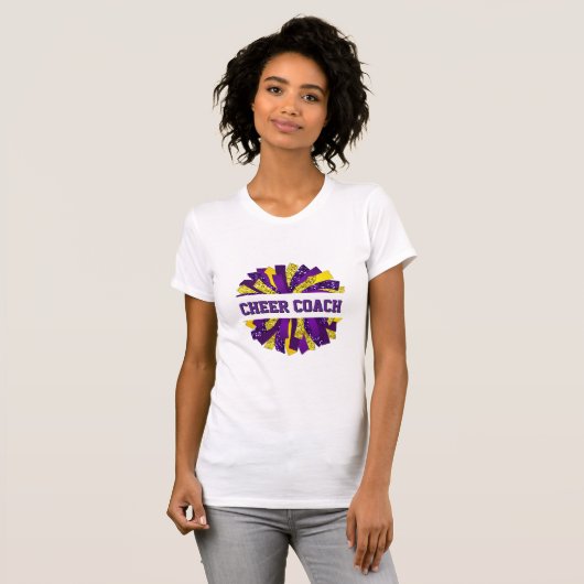 Cheer Coach T-shirt (Voorkant volledig)
