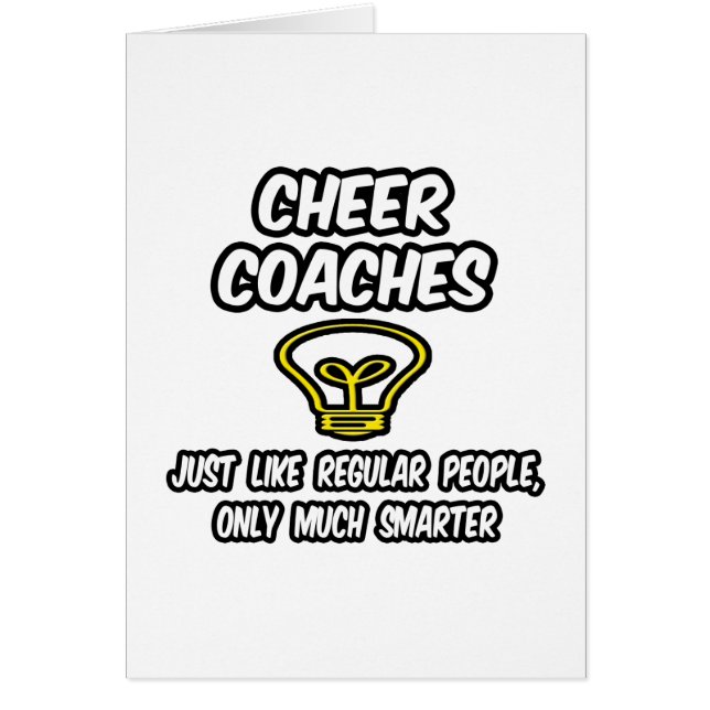 Cheer Coaches...Regelmatige mensen, alleen slimmer (Voorkant)