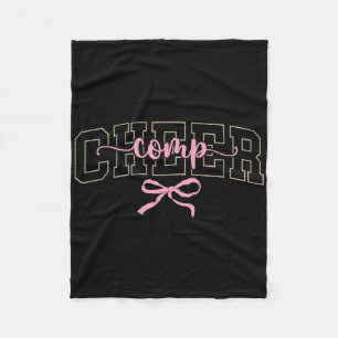 Cheer Comp Dag Cheerleader Competitiedag Coquett Fleece Deken