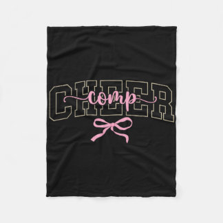 Cheer Comp Dag Cheerleader Competitiedag Coquett Fleece Deken