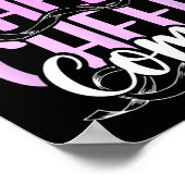 Cheer Comp Dag Cheerleading Competitie Dag Cheerl Poster (Hoek)