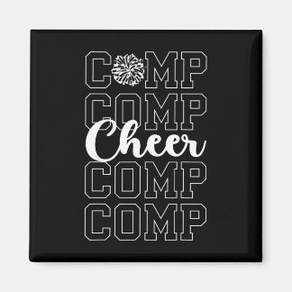 Cheer Comp Day Cheerleading Competition Day Cheerl Magneet