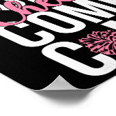 Cheer Comp Day Cheerleading Competition Day Cheerl Poster (Hoek)