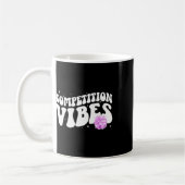 Cheer Competitie Dag Vibes Cheerleading Comp Dag Koffiemok (Links)