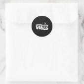 Cheer Competitie Dag Vibes Cheerleading Comp Dag Ronde Sticker (Tas)