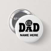 CHEER DAD BUTTON (CUSTOM) (Voorkant /achterkant)