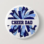 Cheer Dad Button Pin (Voorkant)
