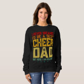 Cheer Dad Cheerleader Dad Vaderdag Trui (Voorkant volledig)