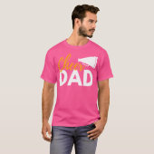 Cheer Dad Cheerleading Cheerleader Dad Cheer Compe T-shirt (Voorkant volledig)