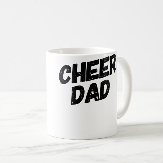 Cheer Dad Cheerleading Koffiemok (Voorkant rechts)