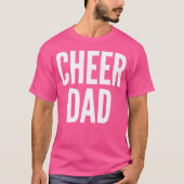 Cheer Dad Cheerleading Matching Parents T-shirt (Voorkant)