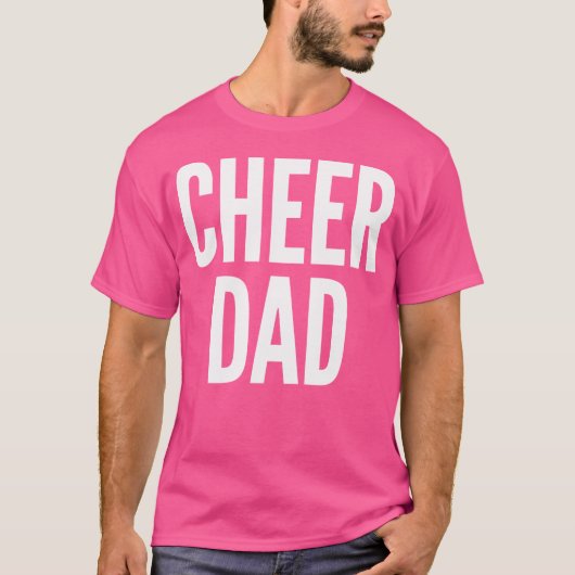 Cheer Dad Cheerleading Matching Parents T-shirt (Voorkant)