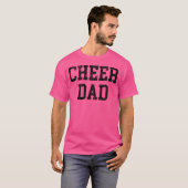 Cheer Dad Cheerleading Matching Parents T-shirt (Voorkant volledig)