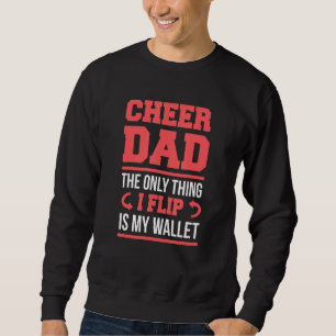 Cheer Dad Funny Flip Wallet Trui