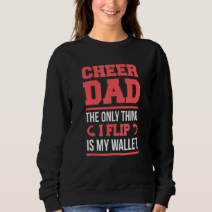 Cheer Dad Funny Flip Wallet Trui