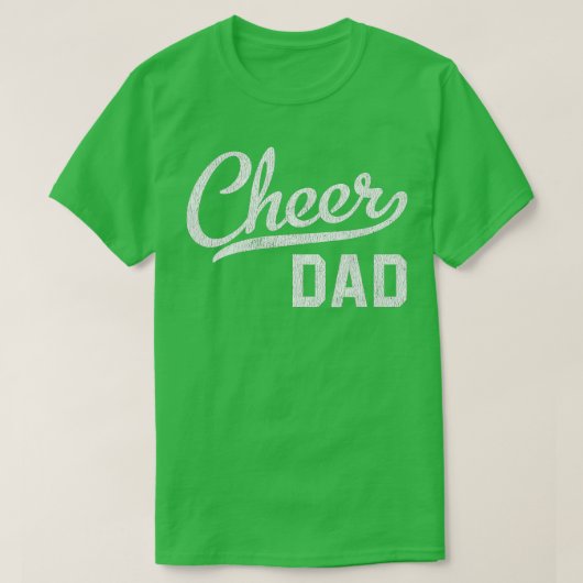 Cheer Dad Proud Cheerleading Dad Gift T-shirt (Design voorkant)