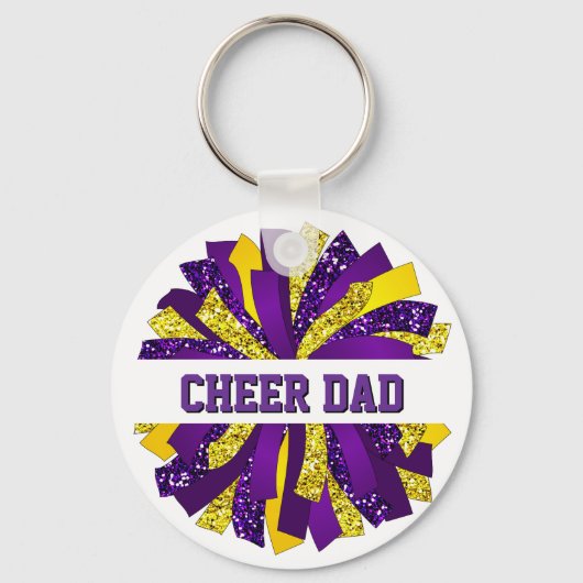 Cheer Dad Sleutelhanger (Voorkant)