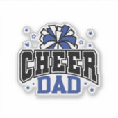 Cheer Dad Sticker (Voorkant)