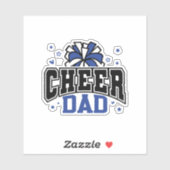 Cheer Dad Sticker (Vel)